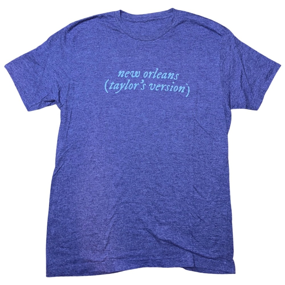 Taylor Swift Fleurty Girl New Orleans‎ Taylor's Version Graphic T-Shirt L